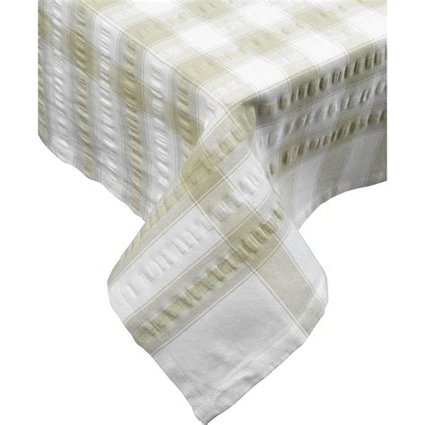 Check spelling or type a new query. Cotton Seersucker Tablecloth Kitchen Dining Room Garden ...