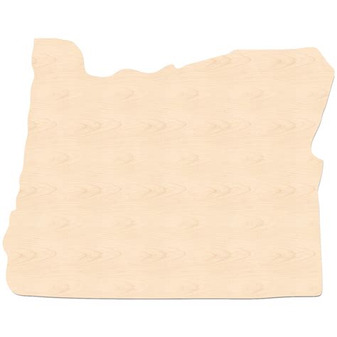 Oregon State Shape State Shape Wooden Oregon Cutout Etsy Uk
