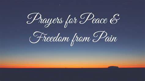 Hospice Prayers For Peace And Comfort Kitt Omalley
