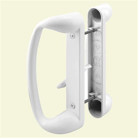 See more ideas about front door handles, door handles, front door. Prime-Line Decorative White Sliding Door Handle Set-C 1176 - The Home Depot