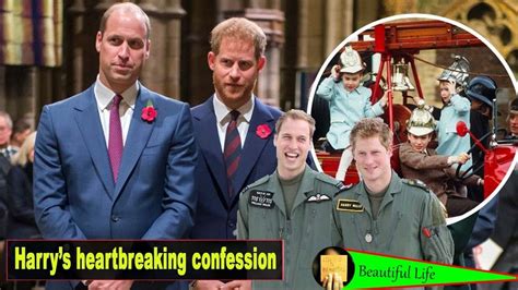 Prince Harrys Heartbreaking Confession About Living With Prince William Revealed Youtube