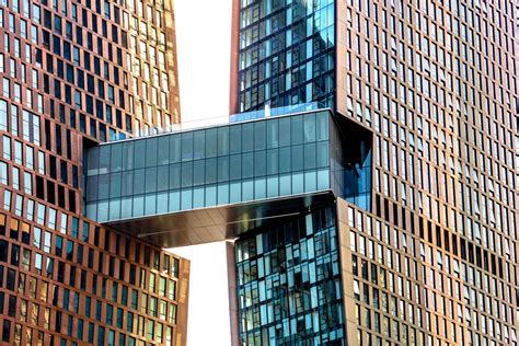 A New Skybridge In New York At Kips Bays American Copper Buildings By