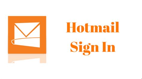 Sign In Hotmail Login Hotmail Sign By Login Uk