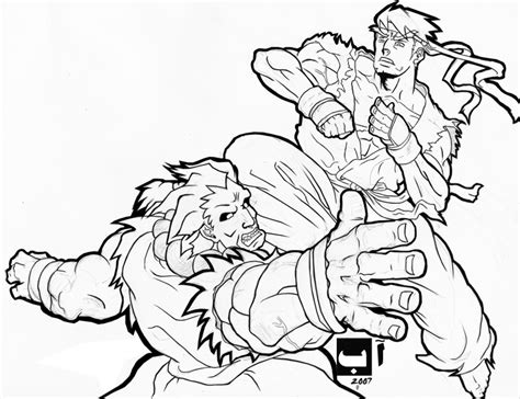 Akuma Vs Ryu Street Fighter By Babazadeh On Deviantart