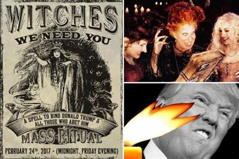 While Witches Across The World Vow To Curse Donald Trump At Midnight Twitter Users Weave Their