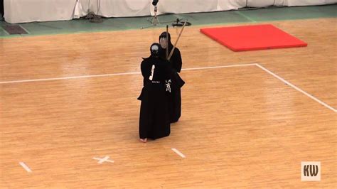 2013 All Japan Kendo Championships Qf 4 Youtube