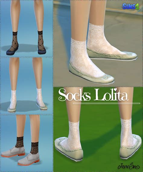 Downloads Sims 4 Accessory Socks Lolita Jennisims