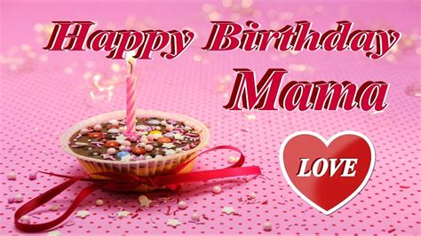 Happy Birthday Mama Youtube
