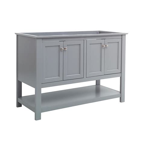 When you have the space for it, a 48 inch bathroom vanity is the way to go. Fresca Manchester 48 in. W Bathroom Double Bowl Vanity ...