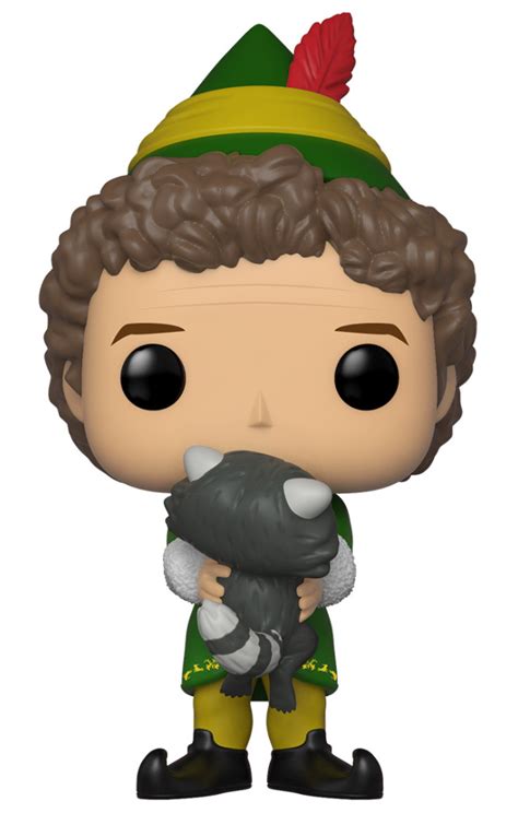Funko Pop Movies Elf 638 Buddy Elf With Raccoon Funko Shop Limited Exclusive New Mint
