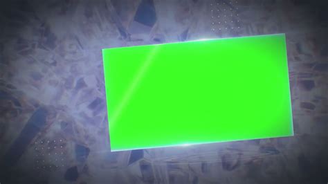 Diamond Background General Promo Slideshow Green Screen Template