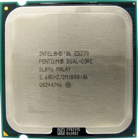 Процессор Intel Pentium Processor E5300 Oem купить сравнить тесты