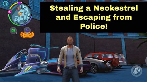Gangstar Vegas City Of Crime Stealing A Neokestrel And Escaping From
