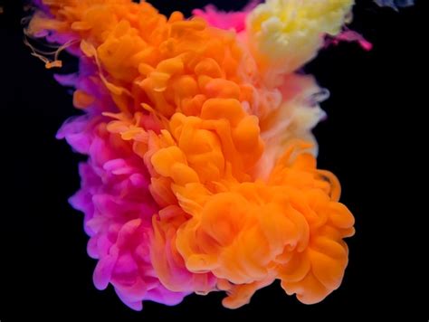 Free Photo Abstract Of Orange And Pink Cloud