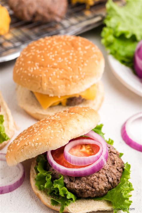 Simple Oven Easy Oven Baked Hamburgers Pinkwhen
