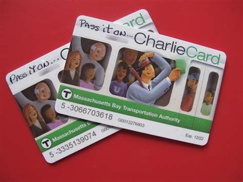 If you need need a pass right away, charlie cards are available at many downtown. Charlie Cards, Pass It On... - BostonZest