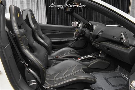 Used 2019 Ferrari 488 Spider Carbon Fiber Race Seats Carbon Fiber