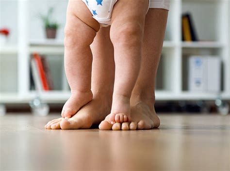 Baby Feet Walking Stock Photos Pictures And Royalty Free Images Istock
