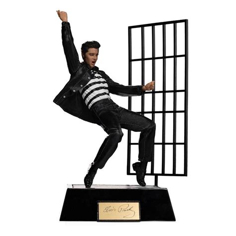 Elvis Presley Art Scale Statue 110 Jailhouse Rock 23 Cm Iron Studios