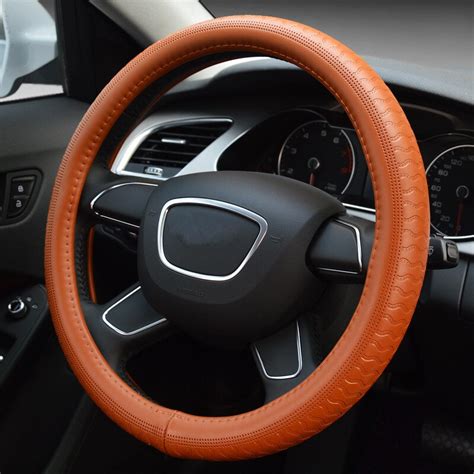 Buy Luxury Black Genuine Leather Car Steering Wheel