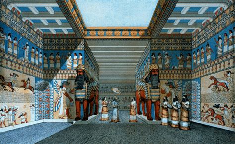 Mesopotamian Palace Of King Ashurnasirpal Ii Of Assyria Nimrud