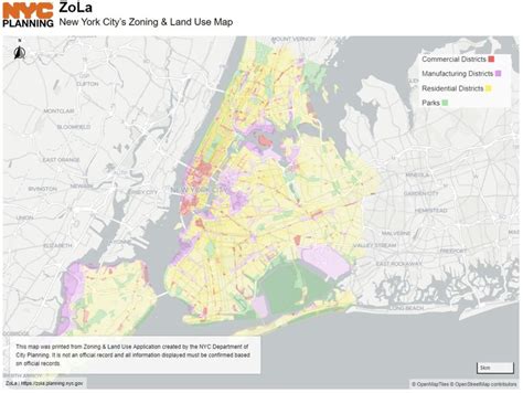 New York Citys Zoning And Land Use Map Source Nyc Planning 2018
