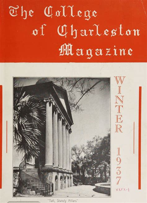 College Of Charleston Magazine 1937 Lowcountry Digital Library