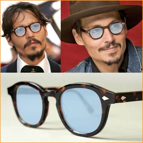 Vintage Eyeglasses Moscot Johnny Depp Tortoise 4524