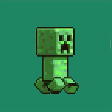 Minecraft Pixel Art Creeper