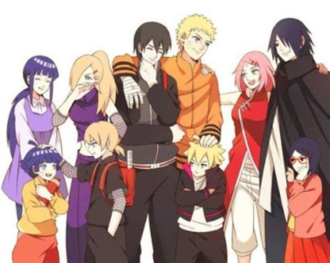 Boruto Naruto Next Generation Familia Anime Fotos De Naruto