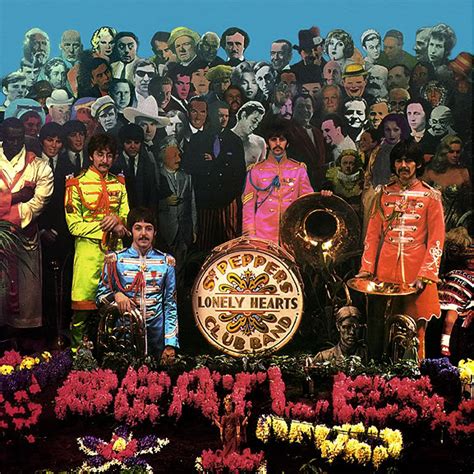 Photo Shoot For Sgt Pepper Album Cover ~ Vintage Everyday