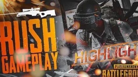 Highlight Rush Gameplay Montage Pubg Mobile Rajyt Youtube