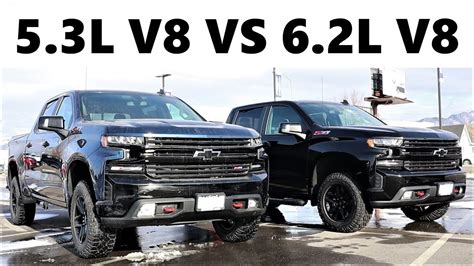 2021 Chevy Trail Boss 53l V8 Vs Chevy Trail Boss 62l V8 Is The 62