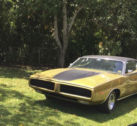Dodge Charger Coupe 1972 Gold For Sale Wh23u2a141321 Dodge Charger