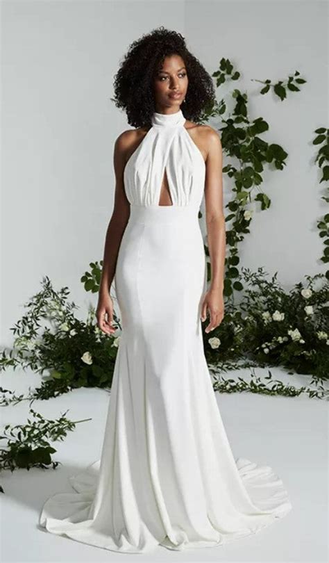 High Neck Low Back Wedding Gown Show Off Your Style With These Beautiful Dresses