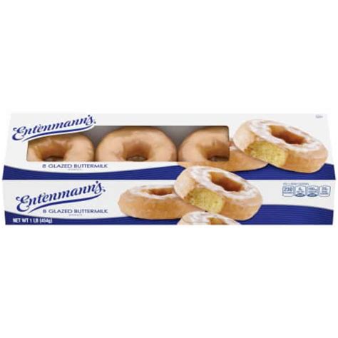 Entenmanns Glazed Buttermilk Donuts 8 Ct Frys Food Stores