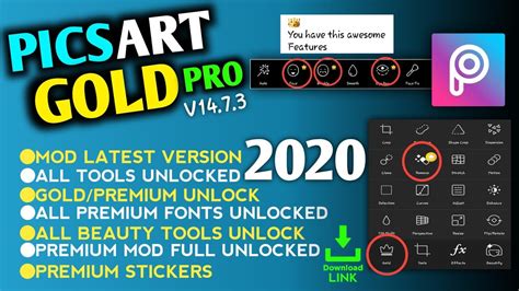How To Get Picsart Gold For Free 2020 Picsart Gold Apk V1473