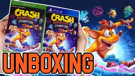 Crash Bandicoot 4 Its About Time Ps4xbox One Unboxing Youtube