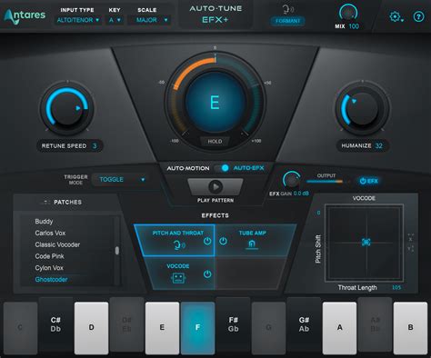 Antares Releases Auto Tune Efx Vocal Production Plugin