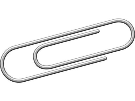 Paper Clips Galvanised 30mm Round 100box Q Connect