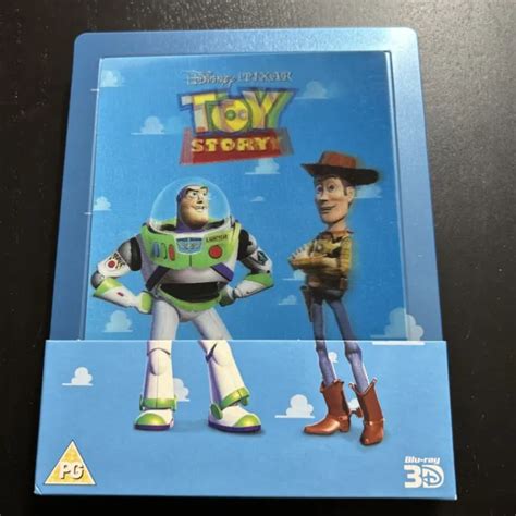Toy Story New 3d And 2d Blu Ray Steelbook Lenticular Magnet Region All