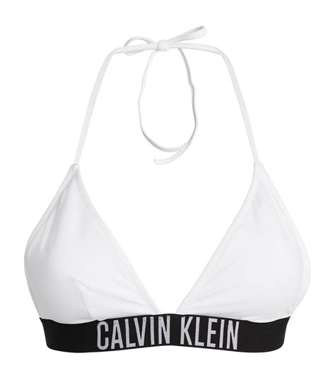 Calvin Klein Intense Power Triangle Bikini Top Harrods Pt