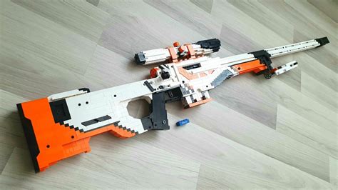 Lego Instructions Working Awp Asiimov Sniper Rifle