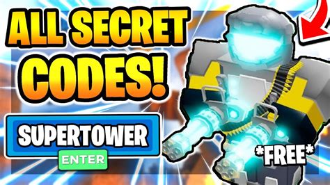 Here we've looked through youtube, reddit, fandom and many other sites just to gather all the available codes at this moment. ALL NEW CODES in TOWER DEFENSE SIMULATOR | 2020 | Roblox ...