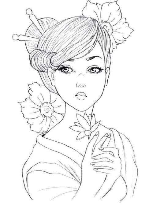 Coloring, the act of adding color to the pages of a coloring book. Cool Girls Coloring Pages - Coloring Home