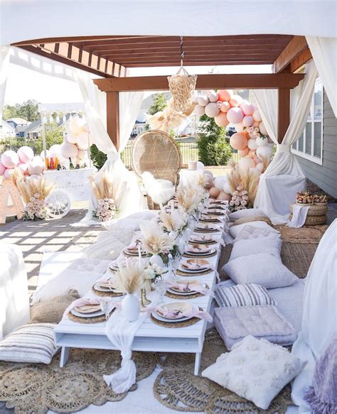 Host A Bohemian Themed Party With These Boho Decorations For Party Ideas