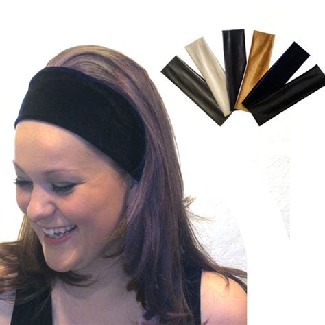 on sale 1pcs 2018 new elastic velvet hair belt girl yoga headband accessories black hair bands