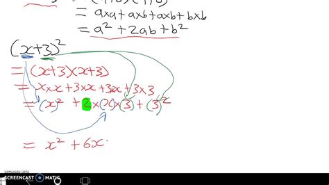 Perfect Squares Expansion And Factorisation Youtube