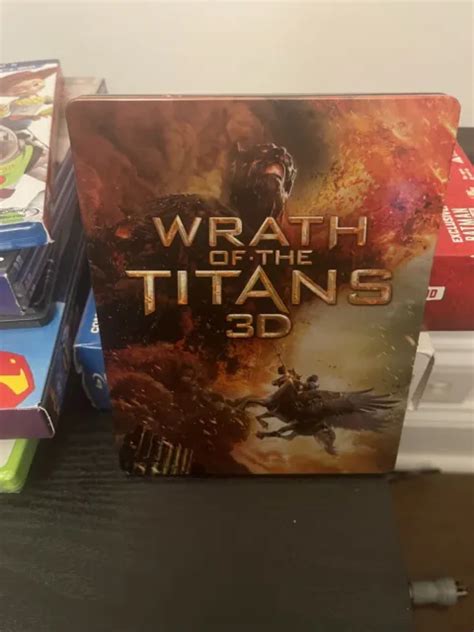 New Wrath Of The Titans 3d Steelbook Blu Ray Dvd Best Buy Exclusive