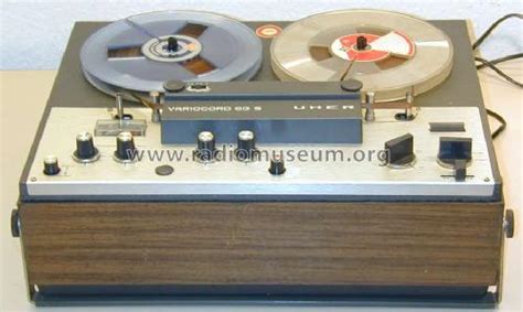 variocord 63s 4 spur r player uher werke münchen build 1970 radiomuseum